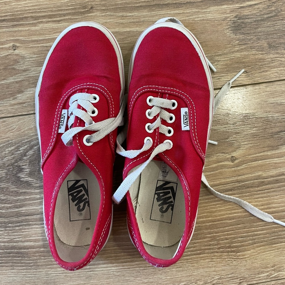 Kids Vans shoes, size 1.5. Good used condition.